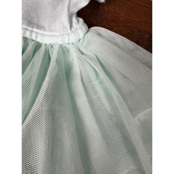 Cherokee Girls Size 3-6 Months Mint Tulle Tutu Dress With Diaper Cover! - Picture 7 of 7